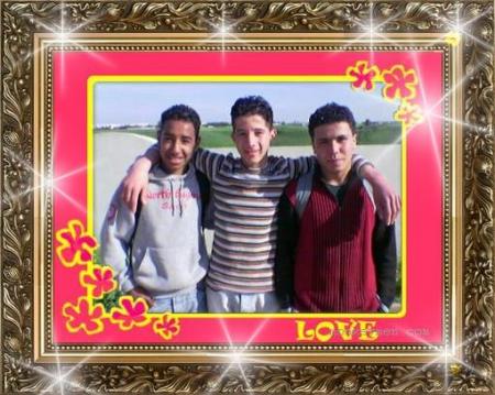 moi avec abdrahim et rachid